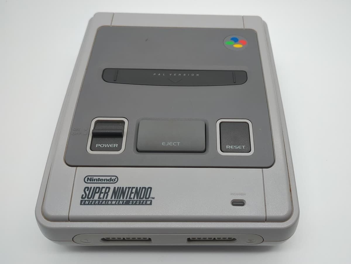 Super Nintendo Entertainment System (SNES) - Beispielprodukt